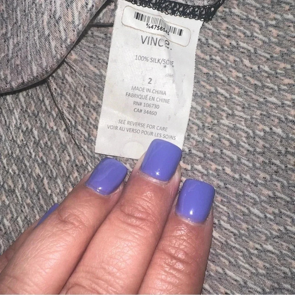 Women’s Vince Silk Print Dress. Size 2. - Picture 8 of 10